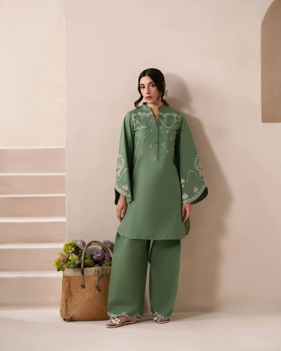 Ready to Wear Embroidered Lawn 2Pc Suit